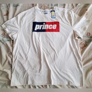 PRINCE TENNIS MEN'S TEE XXL NWT